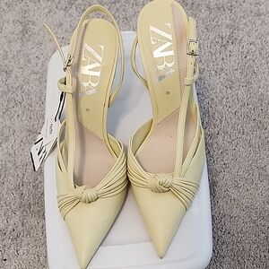 Zara Women's Elegant  Slingback 4in Heels